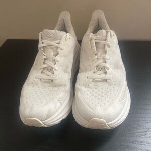 Hoka One One Women's All-White Running Shoes